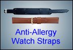 Anti-allergy watch straps for people with sensitive skin types
