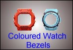 Coloured Casio Watch Bezels