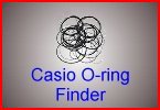 Casio watch 0-ring seals from WatchBattery (UK) Ltd