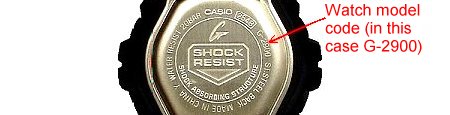 How to Identify Your Casio Watch Model Number