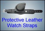 Protective Leather Watch Straps