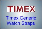 Straight-Ended Leather Timex Watch Straps