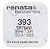 393 Watch Battery SR754W, AG5, SR48, SR754