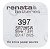 397 Watch Battery SR726SW, AG2, SR59, SR726