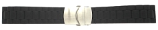 Rubber - Black or Navy Blue  Sports Watch Strap Style 5 (18-20mm)