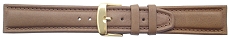 Leather - Nautica Light Brown Padded Leather Watch Strap (20mm)