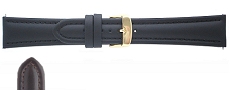 Leather - Oiled Padded Watch Strap (18-22mm)