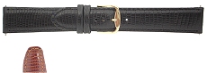 Leather - Tegu Lizard Grain Padded Watch Strap (12mm-20mm)