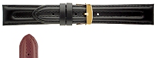 Leather - Padded Saddle Calf Leather Watch Straps (20-22mm)