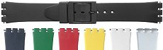 Resin - Swatch Style Resin Watch Strap (17 mm notch width)