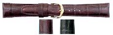 Timex Maroon Brown Variagated Leather Watch Strap (20mm)