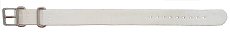 Genuine Timex Nylon White Watch Strap for Midsize Weekender Watch (16mm)